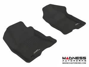 Ford Focus Floor Mats (Set of 2) - Front - Black by 3D MAXpider Ford Focus Floor Mats (Set of 2) - Front - Black by 3D MAXpider